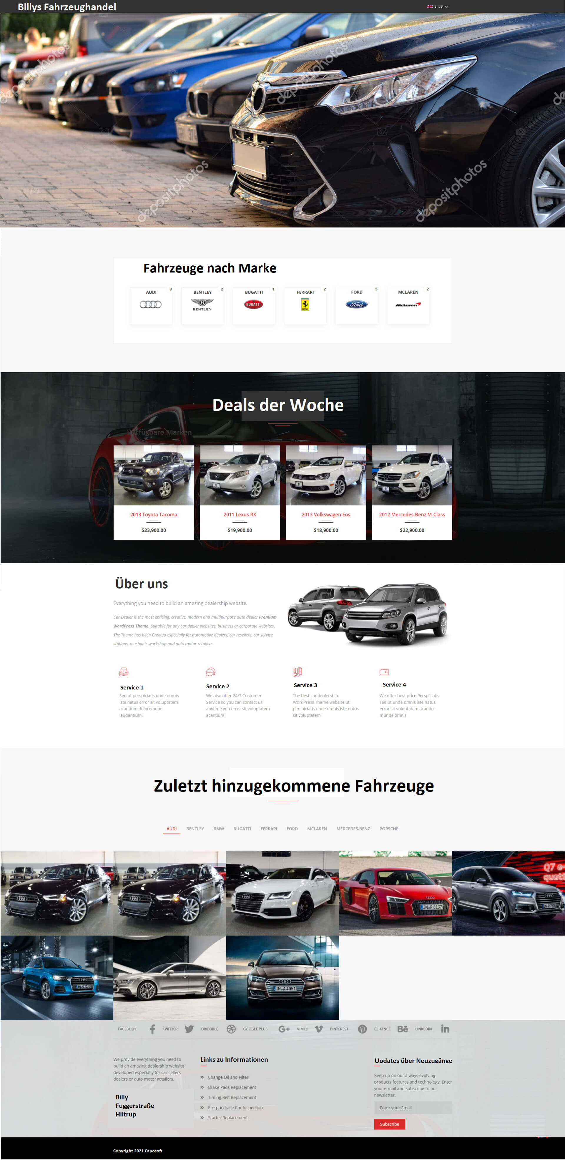 Car Sales Landing page V2