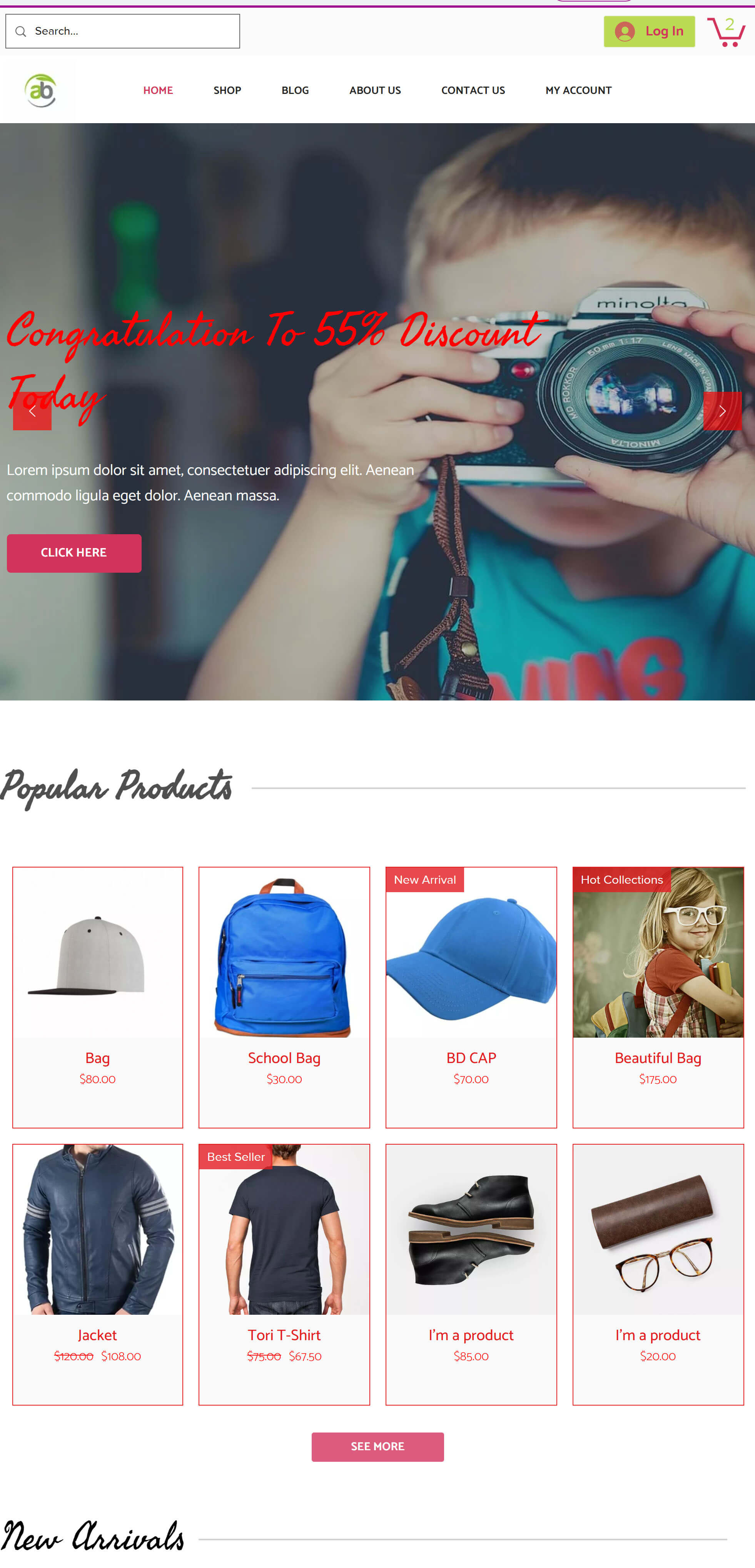 wix online store design